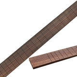 Maxbell 21-Fret Guitar Neck Solid Unfinished for Electric Guitar Travel Guitar