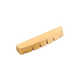 Maxbell Brass Slotted Nut Pre Slotted Nut Professional for Replacement Accessory DIY 6 strings