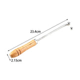 Maxbell 1Set Saxophone Dent Repair Tool Kit Dent Repair Ball for Long Rod Alto