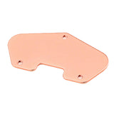 Maxbell Electric Guitar Pickup Baseplate Durable Red Copper Stable for Guitar Parts