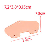 Maxbell Electric Guitar Pickup Baseplate Durable Red Copper Stable for Guitar Parts