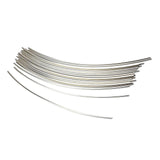 Maxbell 20x Guitar Fret Wires Guitar Parts for Acoustic Guitar Banjo Accessories 2.4mm