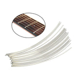 Maxbell 20x Guitar Fret Wires Guitar Parts for Acoustic Guitar Banjo Accessories 2.4mm