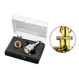Maxbell 2 Pieces Sax Neck Tightening Screws Improve Voice for Professional Players 4mm