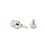 Maxbell 2 Pieces Sax Neck Tightening Screws Improve Voice for Professional Players 4mm