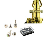 Maxbell 2 Pieces Sax Neck Tightening Screws Improve Voice for Professional Players 5mm