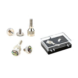 Maxbell 2 Pieces Sax Neck Tightening Screws Improve Voice for Professional Players 5mm