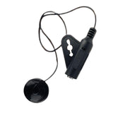 Maxbell Piezo Contact Microphone Pickup Instrument Pickups for Ukulele Black