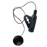 Maxbell Piezo Contact Microphone Pickup Instrument Pickups for Ukulele Black
