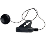 Maxbell Piezo Contact Microphone Pickup Instrument Pickups for Ukulele Black