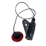 Maxbell Piezo Contact Microphone Pickup Instrument Pickups for Ukulele Red