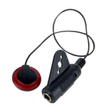 Maxbell Piezo Contact Microphone Pickup Instrument Pickups for Ukulele Red