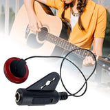 Maxbell Piezo Contact Microphone Pickup Instrument Pickups for Ukulele Red