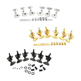 Maxbell Guitar String Tuning Pegs 3 Left 3 Right Headstocks Durable Accessory Golden