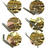 Maxbell Saxophone Repair Set Professional Woodwind Repair Durable for Flute Clarinet