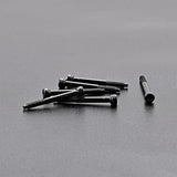 Maxbell 6 Pieces Guitar Screws Kit Musical Instrument Repair Parts DIY Project