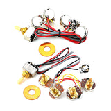 Maxbell Professional Guitar Potentiometer Prewired Guitar Wiring Harness for Replace