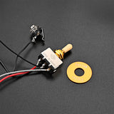 Maxbell Professional Guitar Potentiometer Prewired Guitar Wiring Harness for Replace