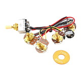 Maxbell Professional Guitar Potentiometer Prewired Guitar Wiring Harness for Replace