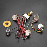 Maxbell Professional Guitar Potentiometer Prewired Guitar Wiring Harness for Replace