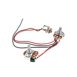 Maxbell Guitar Potentiometer Durable Complete Circuit Wiring for Bass Replacement
