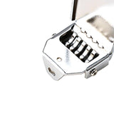 Maxbell Multifunction Banjo Tailpiece Zinc Alloy for Bass Banjo Acoustic Guitar