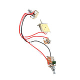 Maxbell Guitar Push Pull Switch Wiring Harness Potentiometer Prewired for Instrument
