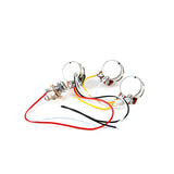 Maxbell Electric A250K+B250K Potentiometer Prewired for Electric Guitar Accessory