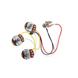 Maxbell Electric A250K+B250K Potentiometer Prewired for Electric Guitar Accessory