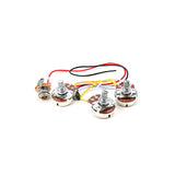 Maxbell Electric A250K+B250K Potentiometer Prewired for Electric Guitar Accessory