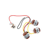 Maxbell Electric A250K+B250K Potentiometer Prewired for Electric Guitar Accessory