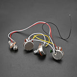 Maxbell Electric A250K+B250K Potentiometer Prewired for Electric Guitar Accessory