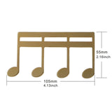 Maxbell Sheet Music Clips Sheet Music Folders for Guitar Note Paper Books Piano Aureate