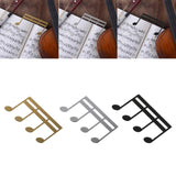 Maxbell Sheet Music Clips Sheet Music Folders for Guitar Note Paper Books Piano Aureate