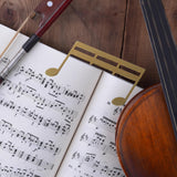 Maxbell Sheet Music Clips Sheet Music Folders for Guitar Note Paper Books Piano Aureate