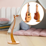 Maxbell Ukulele Stand Gift Guitar Hanger Shelf Guitar Stand for Ukulele Bass Guitars Ukulele Stand