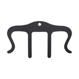 Maxbell Metal Musical Book Holder for Pianos Cookbook Reading Sheet Music Stands Black