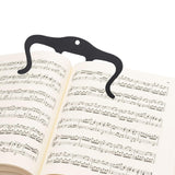Maxbell Metal Musical Book Holder for Pianos Cookbook Reading Sheet Music Stands Black