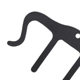 Maxbell Metal Musical Book Holder for Pianos Cookbook Reading Sheet Music Stands Black