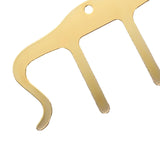 Maxbell Metal Musical Book Holder for Pianos Cookbook Reading Sheet Music Stands Aureate