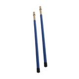 Maxbell 2Pcs Rods Drumsticks Hand Drum Drumsticks for Children Beginners Drum Lovers Blue