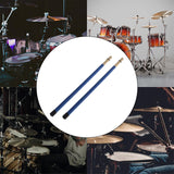 Maxbell 2Pcs Rods Drumsticks Hand Drum Drumsticks for Children Beginners Drum Lovers Blue
