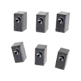 Maxbell 6 Pieces Electric Guitar Tremolo Bridge Saddle Pro String Lock Insert Blocks