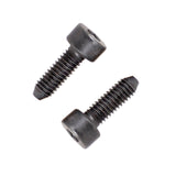 Maxbell Electric Guitar Bridge Saddles Locking String Screws for Guitar Repairing Black