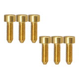 Maxbell Electric Guitar Bridge Saddles Locking String Screws for Guitar Repairing Aureate