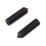 Maxbell Electric Guitar Bridge Saddles Locking String Screws for Instrument Parts Black