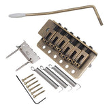 Maxbell Professional Guitar Tremolo Bridge Set with Wrench for ST Part Accessories