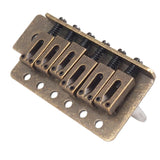 Maxbell Electric Guitar Tremolo Bridge Single Tremolo Bridge for 6 Strings Guitar