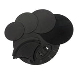 Maxbell 10Pcs Drum Mute Pads Hi Hat & 2 Cymbal Mutes Quiet Practicing Pad Reusable