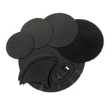 Maxbell 10Pcs Drum Mute Pads Hi Hat & 2 Cymbal Mutes Quiet Practicing Pad Reusable